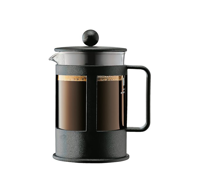 the brew button twice