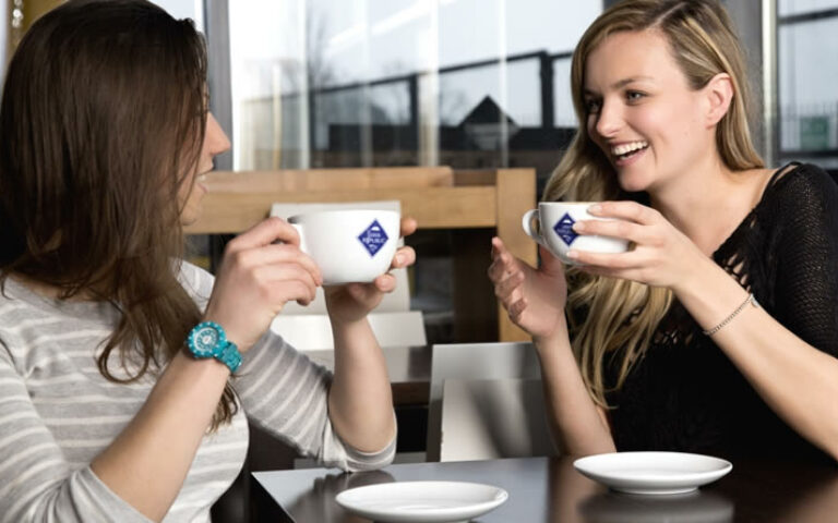 Drinking Coffee in Work