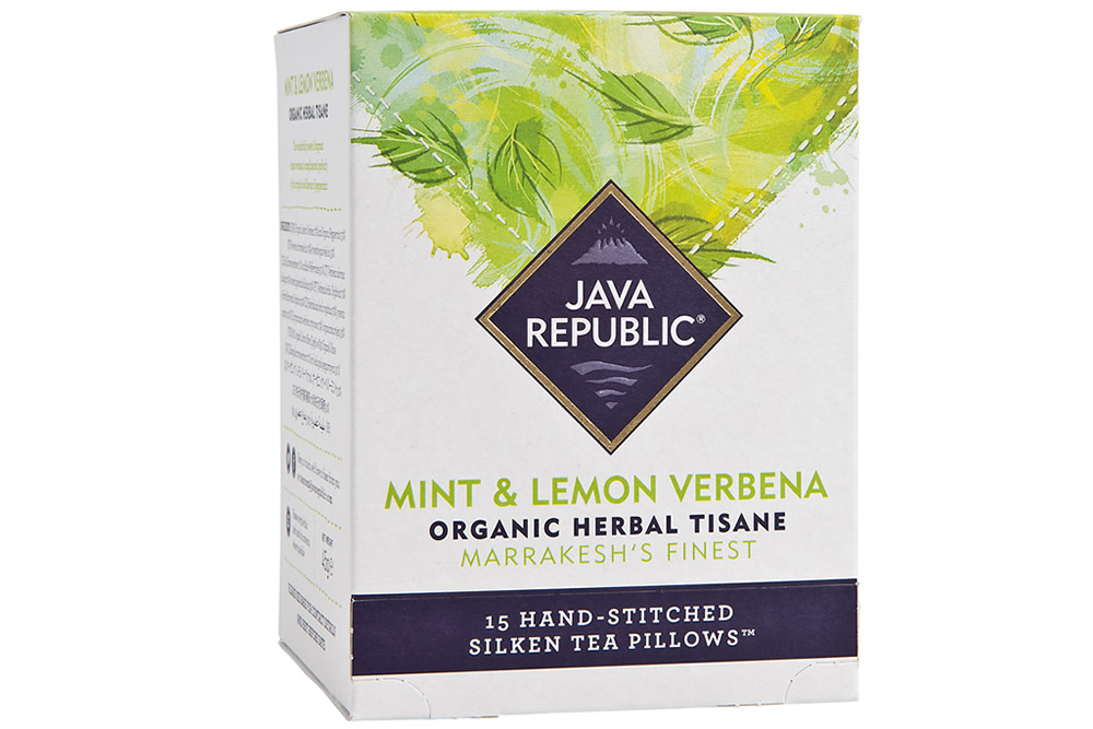 Mint and Lemon Verbena Organic Herbal Infusion Tisane