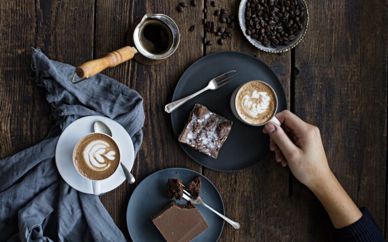coffee-beans-and-brownie