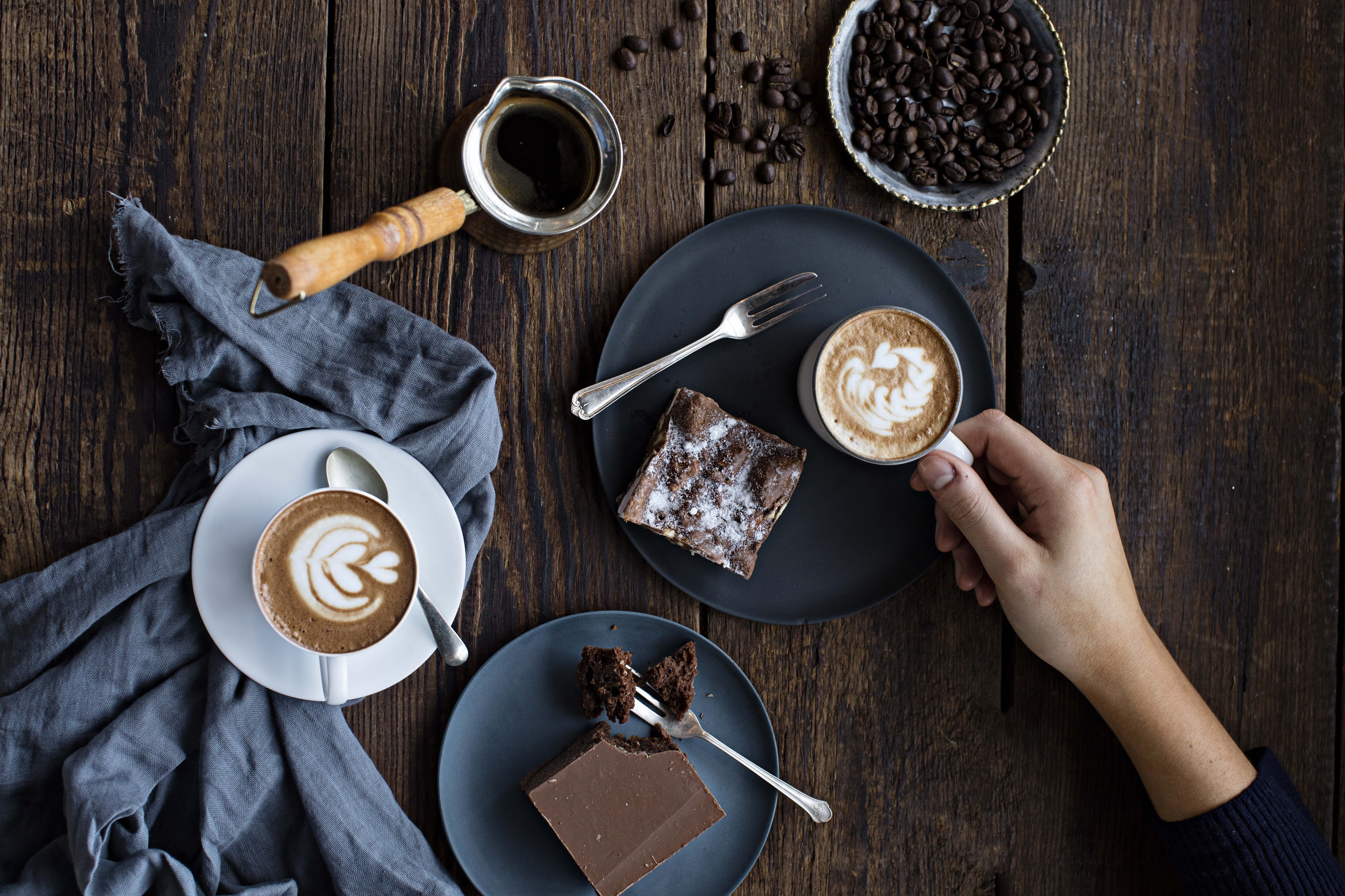 coffee-beans-and-brownie
