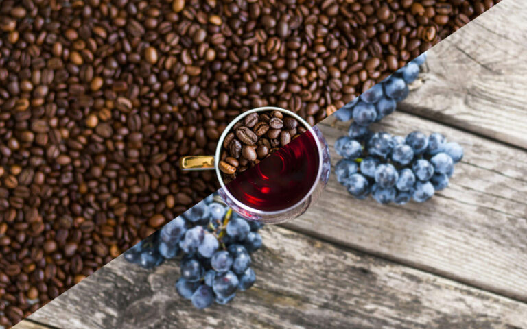 coffee-beans-and-grapes