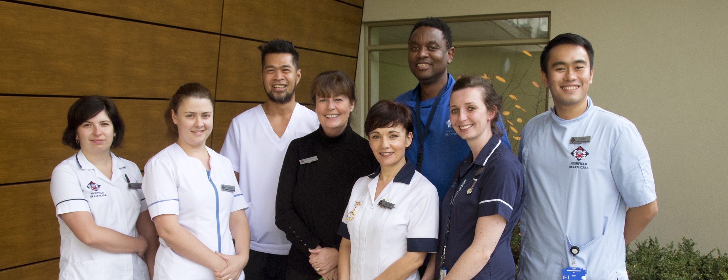 Group of nurses and doctors
