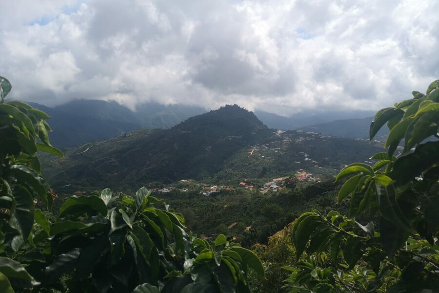 Costa Rica landscape.