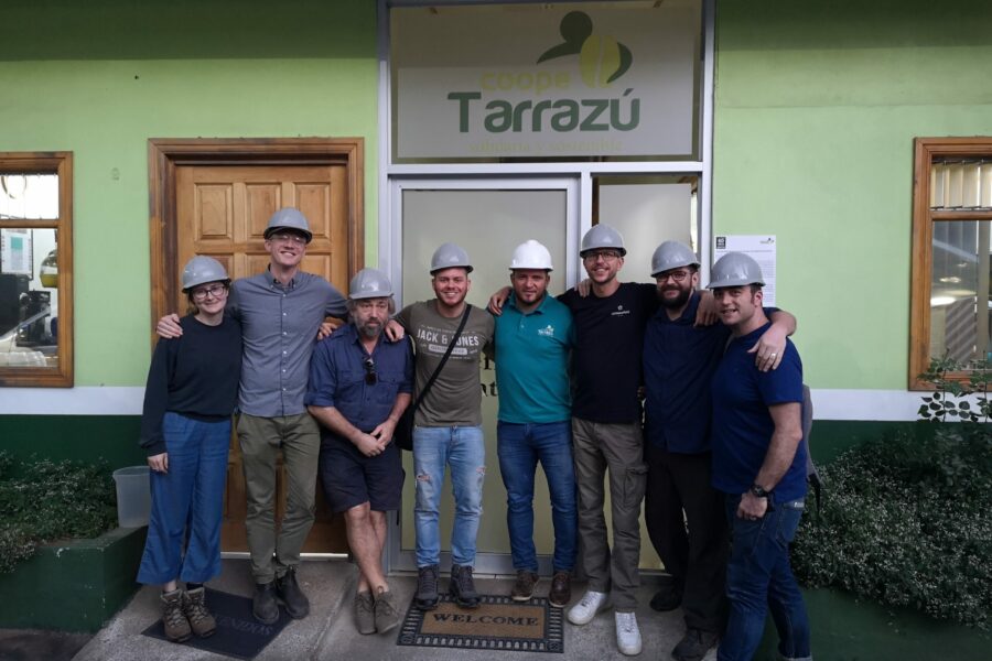 Group photo at the Java Republic coffee origin trip to Costa Rica