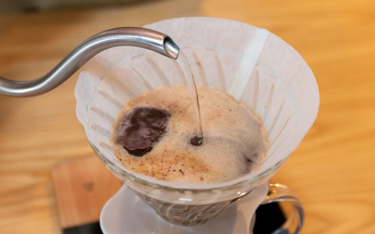 How to brew the perfect cup of coffee using a v60