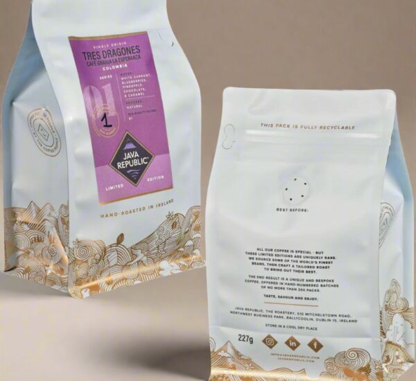 New flat bottom pouche premium coffee bags