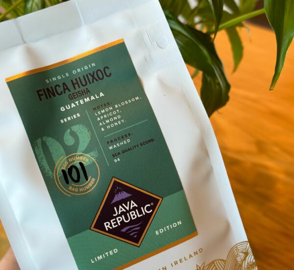 Single Origin Finca Huixoc from Guatemala and roasted by Java Republic