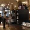 Rex Royal Bean to Cup coffee machine in a hotel setting